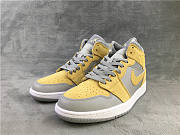 Nike Air Jordan 1 Mid Mixed Textures Yellow DA4666-001 - 5