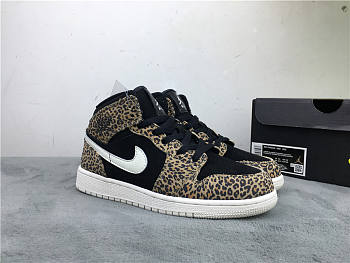 Nike Air Jordan 1 Mid SE Leopard BQ6931-021 