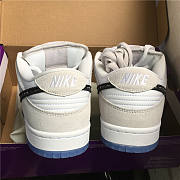 D1or x Nike SB Dunk Low Pro Wolf Grey/White-Sail BQ6817 002 - 5