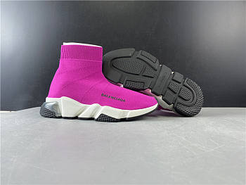 Ba1enc1age Speed Trainer Clear Sole Fuchsia White 360-517319W07U01911