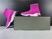 Ba1enc1age Speed Trainer Clear Sole Fuchsia White 360-517319W07U01911 - 2
