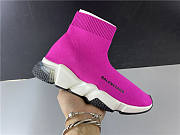Ba1enc1age Speed Trainer Clear Sole Fuchsia White 360-517319W07U01911 - 3