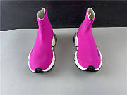 Ba1enc1age Speed Trainer Clear Sole Fuchsia White 360-517319W07U01911 - 5