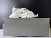 Ba1enc1age Wmns Track Sandal Triple White 617543W2CC19000 - 3
