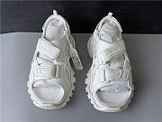 Ba1enc1age Wmns Track Sandal Triple White 617543W2CC19000 - 5