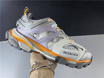 Ba1enc1age Track Trainers Silver Purple Orange 542436W2LA14009