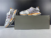 Ba1enc1age Track Trainers Silver Purple Orange 542436W2LA14009 - 2
