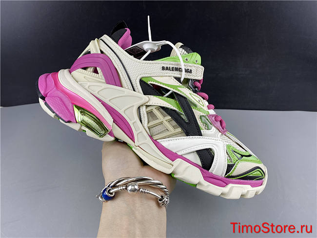 Ba1enc1age Track.2 Pink Green 568615W2GN39199 - 1