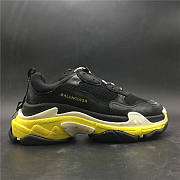 Ba1enc1age Triple S Sneaker Black Yellow 534162W09OG1087 - 2