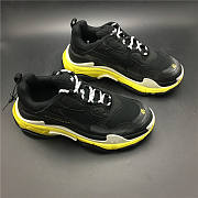 Ba1enc1age Triple S Sneaker Black Yellow 534162W09OG1087 - 3