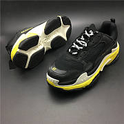 Ba1enc1age Triple S Sneaker Black Yellow 534162W09OG1087 - 5