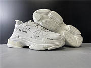 Ba1enc1age Triple S Allover Logo White 524039W09E12021 - 2