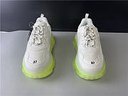 Ba1enc1age Triple S Clear Sole White Fluo Yellow 544351W09O10828 - 6