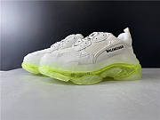 Ba1enc1age Triple S Clear Sole White Fluo Yellow 544351W09O10828 - 3