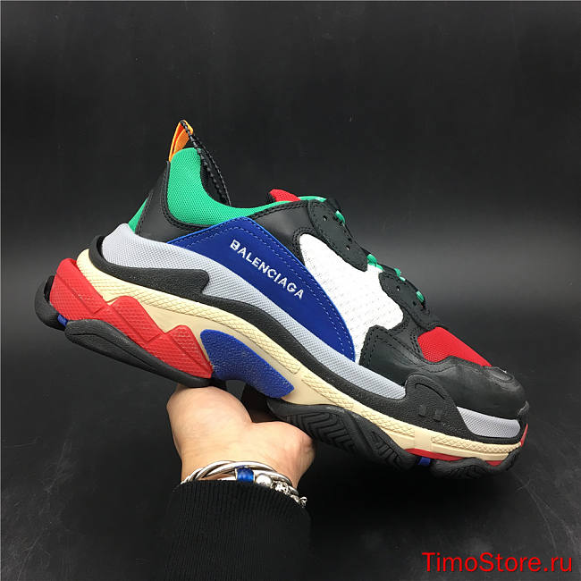 Ba1enc1age Triple S Green Red 490672W09O51068 - 1