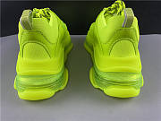 Ba1enc1age Triple S Clear Sole Fluo Yellow 541624W2FF13720 - 5