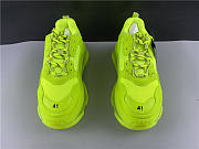 Ba1enc1age Triple S Clear Sole Fluo Yellow 541624W2FF13720 - 4