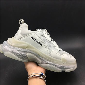 Ba1enc1age Triple S Clear Sole Grey 541624W09O11705