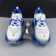 Ba1enc1age Triple S Clear Sole White Blue 541624W09E11772 - 4