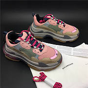Ba1enc1age Triple S Grey Pink 490672W09O51036 - 5