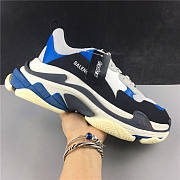 Ba1enc1age Triple S Black Grey Blue 541624W06E27080 - 1