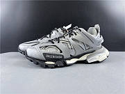 Ba1enc1age Track Trainers Grey White 542023W1GB11119 - 3