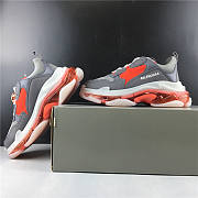 Ba1enc1age Triple S Clear Sole Grey Red 541624W09ON1291 - 2