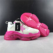 Ba1enc1age Triple S Clear Sole White Pink 544351W09O12281 - 2