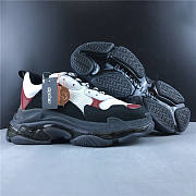 Ba1enc1age Triple S Clear Sole Black Brown Red 541624W09O12268 - 2