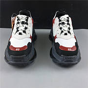 Ba1enc1age Triple S Clear Sole Black Brown Red 541624W09O12268 - 3