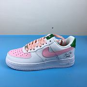 Nike Air Force 1 Low White Pink Green 314219-130  - 5