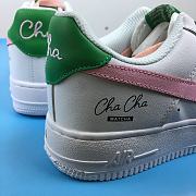 Nike Air Force 1 Low White Pink Green 314219-130  - 3