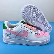 Nike Air Force 1 Low White Pink Green 314219-130  - 2