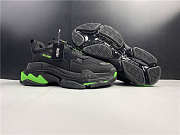 Ba1enc1age Triple S Black Fluo Green 536737W3BK11035 - 5