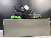 Ba1enc1age Triple S Black Fluo Green 536737W3BK11035 - 3