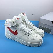 Nike Air Force 1 Mid Sail University Red 315123-126 - 1