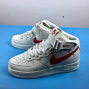 Nike Air Force 1 Mid Sail University Red 315123-126 - 6