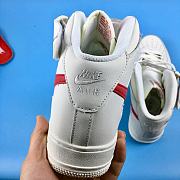 Nike Air Force 1 Mid Sail University Red 315123-126 - 3