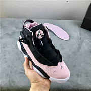 Nike Air​ Jordan 6 Rings Black Pink Foam 323399-006 - 6