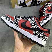 Nike Dunk SB Low Supreme Red Cement 313170-600 - 3