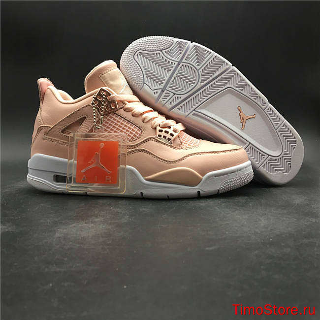 Nike Air Jordan 4 Retro Pink Rose Gold 308497-601 - 1