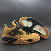 Travis Scott x Air Jordan 4 Khaki Brown Grey Silver 308497-200 - 2