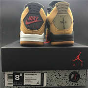 Travis Scott x Air Jordan 4 Khaki Brown Grey Silver 308497-200 - 3
