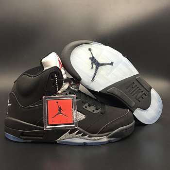 Nike Air Jordan 5 Retro Black Metallic 845035-003