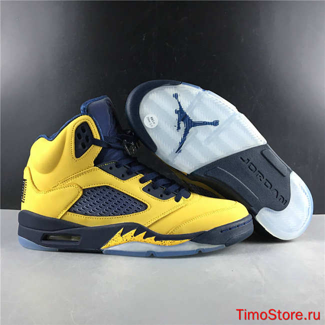 Nike Air Jordan 5 Retro Michigan CQ9541-704 - 1