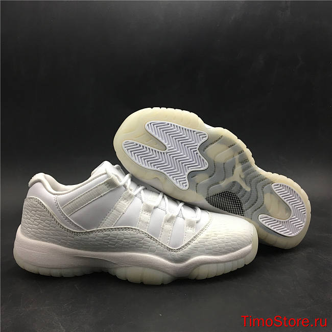 Nike Air Jordan 11 Retro Low Heiress Pure Platinum 897331-100 - 1