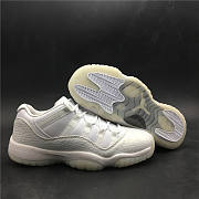Nike Air Jordan 11 Retro Low Heiress Pure Platinum 897331-100 - 1