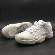 Nike Air Jordan 11 Retro Low Heiress Pure Platinum 897331-100 - 4