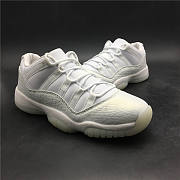 Nike Air Jordan 11 Retro Low Heiress Pure Platinum 897331-100 - 6