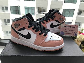 Nike Air Jordan 1 Mid Pink Quartz 555112-603 